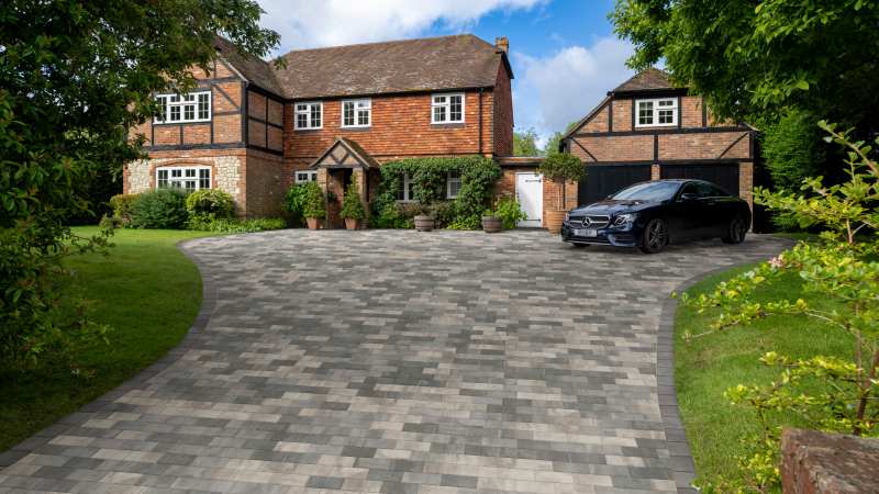 Marshalls Pewter Driveway