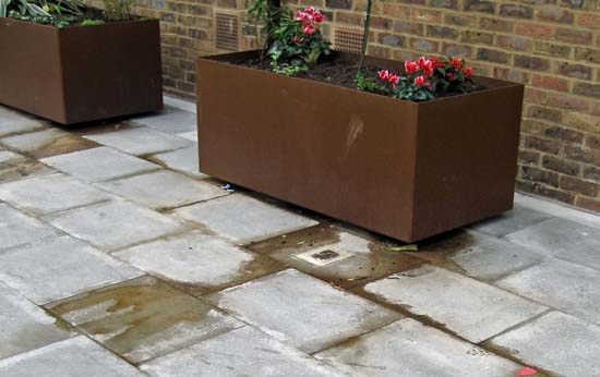 Cor-Ten Planter Cor-Ten Planter