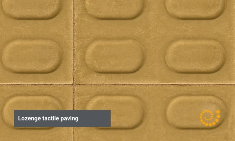 “lozenge-tactile-paving