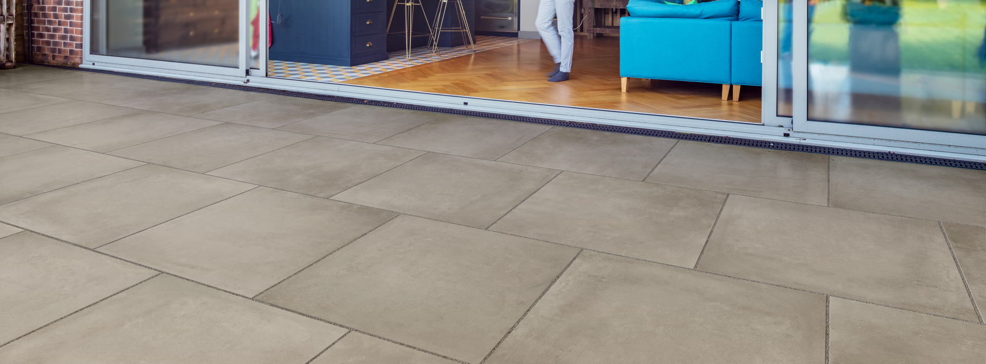 How To Lay Porcelain Paving Slabs Hero Image